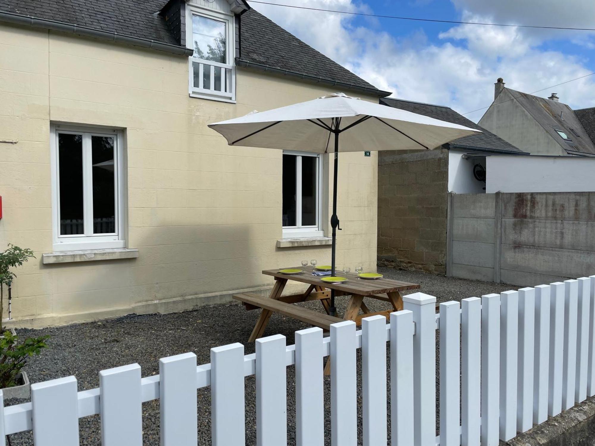 Maison Gite 2/4 P Baie Du Mont Pontorson Exteriör bild